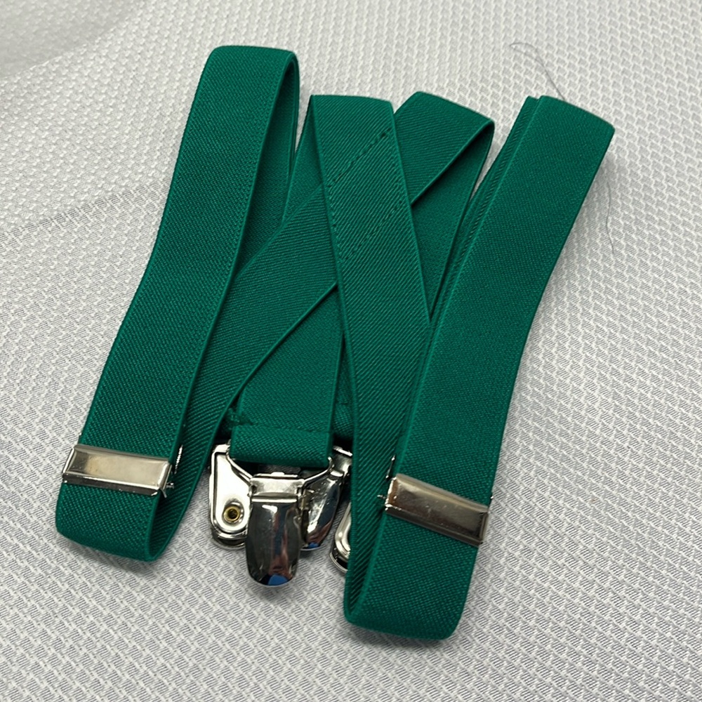 Tuxedo Park suspenders. Adjustable from 22 inch to 33 inch.